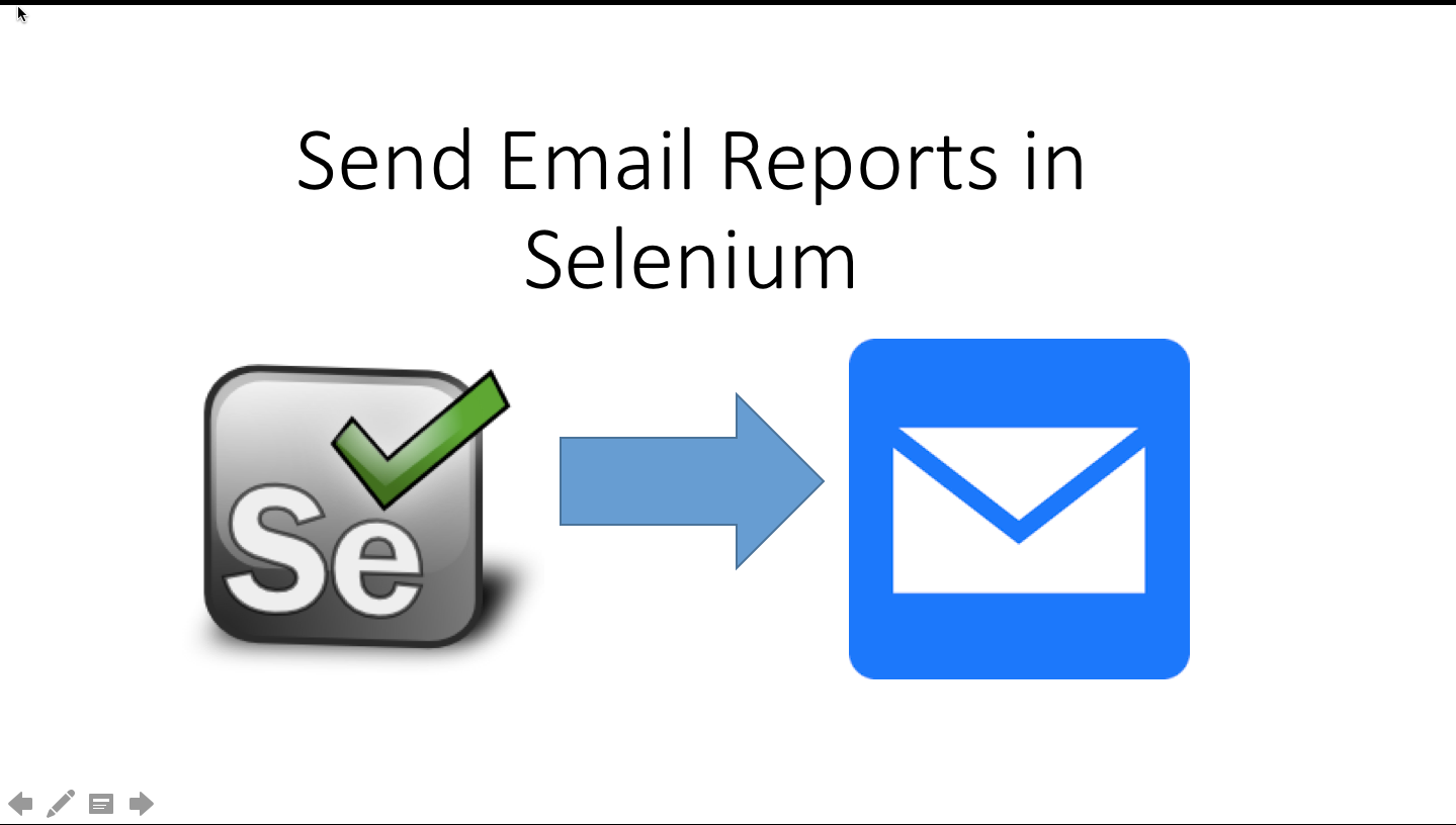 Send report through email in Selenium Webdriver