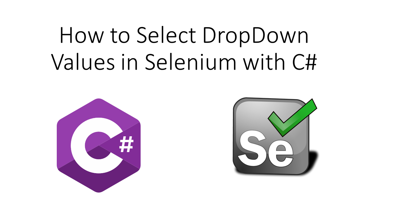 How to Select DropDown Values in Selenium with