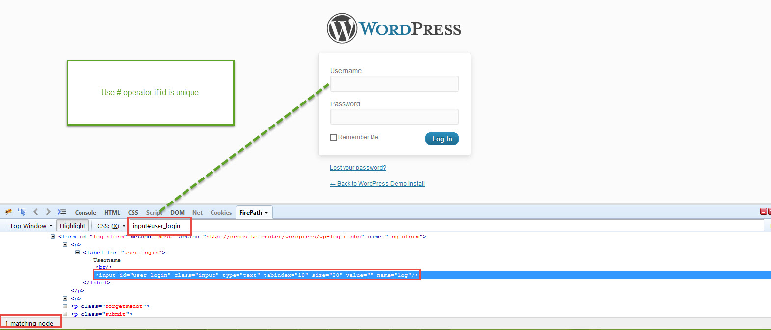 Selenium_Css_Id_attribute